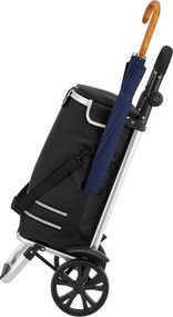 3 az 1-ben bevásárlókocsi - fekete