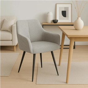 Krzesło PALMA Szare