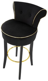 Kék bársony bárszék 96 cm Luxy – Mauro Ferretti