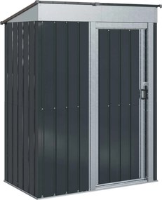 vidaXL Kertiszerszámos házak Antracit 137 x 81 x 180 cm Fém