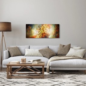 Absztrakt kép fáról (120x50 cm)