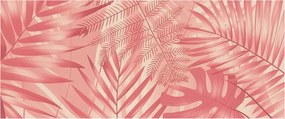 Fotótapéta Flizelin Dekoratív tapéta Trópusi levelek 250x104 Ragasztó