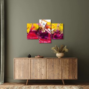 Absztrakció kép - festmény (90x60 cm)
