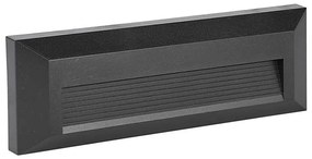 LED kültéri lépcsővilágítás LED/3W/230V IP65 4000K fekete