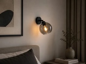 Fali spotlámpa UNO 1xE27/60W/230V fekete