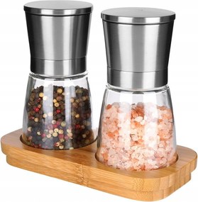 2x Borsdaráló Só őrlés Fűszerdarálók Fűszerdaráló készlet