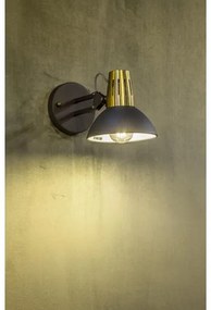 Lámpa Fali lámpatest ARTEMIA, 2195, AC220-240V, 50/60Hz, 1*E27, max.40W, IP20, Átmérő 16,3cm, egyes, fekete