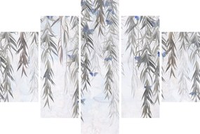 Kép - Fűzfa gallyak pillangókkal (150x105 cm)