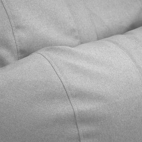 Világosszürke babzsákfotel Roll 105 – SLOWDOWN
