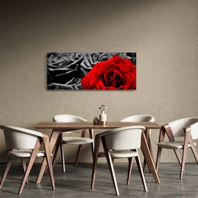 Kép - Rózsa virágok (120x50 cm)