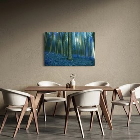 Kép - Kék erdő (90x60 cm)