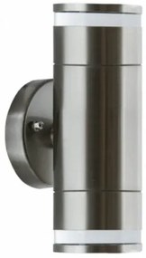 Strühm Taras 180x75 mm matt króm oldalfali lámpa GU-10-es foglalattal