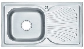 Boli szögletes egy medence + csepegtető rozsdamentes mosogató