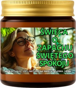 Szója illatgyertya 180 ml A szent nyugalom illata