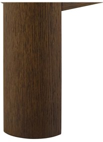 Barna TV-állvány tölgyfa dekorral 120x45x40 cm Southampton – Actona