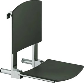 Keuco Plan Care zuhanyülőke króm-fekete 34981010038