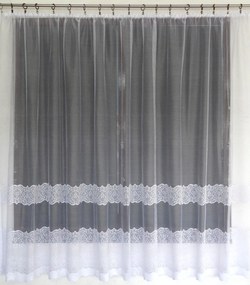 Mg Függöny 618/290 Fehér 350x150 készre szerelt M szalaggal