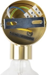 Art Deco fali lámpa arany - Facil