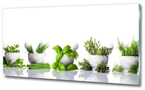 Egyedi üvegkép Gyógynövények osh-122892380