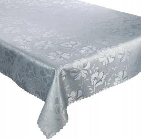 Abrosz Foltálló Asztal Szürke Virágok 110x200 cm