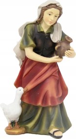 Lány kancsóval- 13,7cm magas, 15cm magas figurákhoz