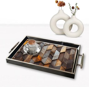 Üveg tálca, 38×24 cm – TPG9898