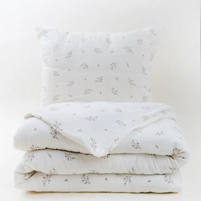 Matex Ágacska muszlin ágyneműhuzat, 140 x 200 cm, 70 x 90 cm