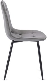 Szürke Bársony Étkezőszék ARIS