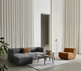 Harriet 3 személyes kanapé puffal