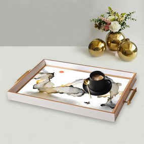 Üveg tálca, 38×24 cm – TPB9876