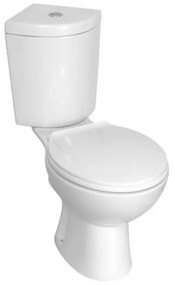 KR61 Sarokba szerelhető monoblokkos WC ülőkével