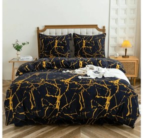 Mikroplüss ágyneműhuzat AXIS fekete Ágyneműhuzat mérete: 70 x 80 cm | 140 x 200 cm