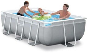 Téglalap alakú kerti medence szűrővel és létrával 300 x 175 cm