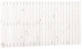 fehér tömör fenyőfa fali fejtámla 166x3x90 cm