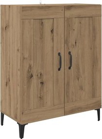 vidaXL Széf Artisan tölgy 69,5 x 34 x 90 cm Faanyag