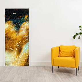 Fotótapéta ajtóra - Csókolózó angyalok (95x205cm)