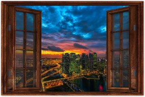 Poszterek 90x60 Városi táj Kilátás