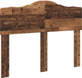 vidaXL Fejtámla Öreg fa 135 cm Faanyag