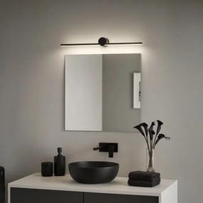 LED fürdőszobai tükörvilágítás ARTIST LED/9W/230V 60 cm IP44 fekete