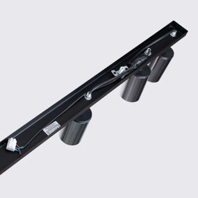 Sollux SL.1372 - Spotlámpa WINX 6xGU10/10W/230V fekete/króm