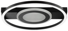 Brilliant -LED RGBW dimmelhető mennyezeti lámpatest MAUREEN LED/20W/230V 3000-6500K fekete+ távirányító