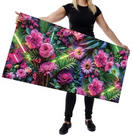 Wallplex konyhahátfal Neon Art (Méret: 60x120)