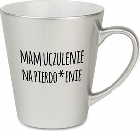 Latte Bögre Gyöngyház Ezüst Ajándék Menedzsernek Allergia A Hülyeségekre