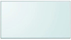 edzett üveg asztallap téglalap alakú 1200 x 650 mm