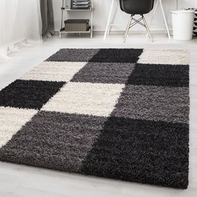 Fekete-fehér szőnyeg 80x150 cm Life – Ayyildiz Carpets