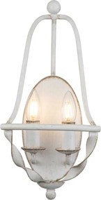 Quoizel Bradbury QZ-BRADBURY2-AWH Fali lámpa 2x40W/E14