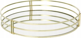 Dekoria Einar tálca ⌀31cm arany