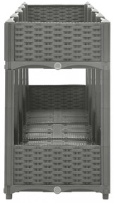 polipropilén magaságyás 160 x 40 x 71 cm