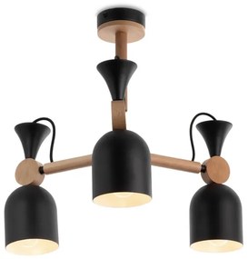 Csillár rúdon MONTE 3xE27/60W/230V