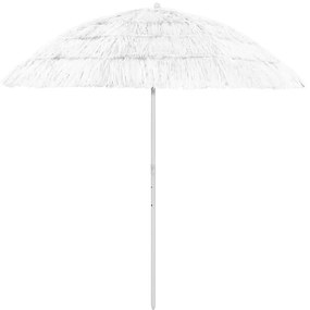 fehér hawaii stílusú strandnapernyő 240 cm